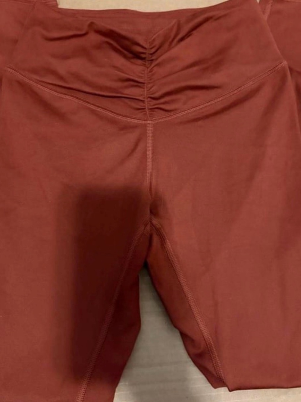 Gilly Hicks High-Waist Leggings - Brick